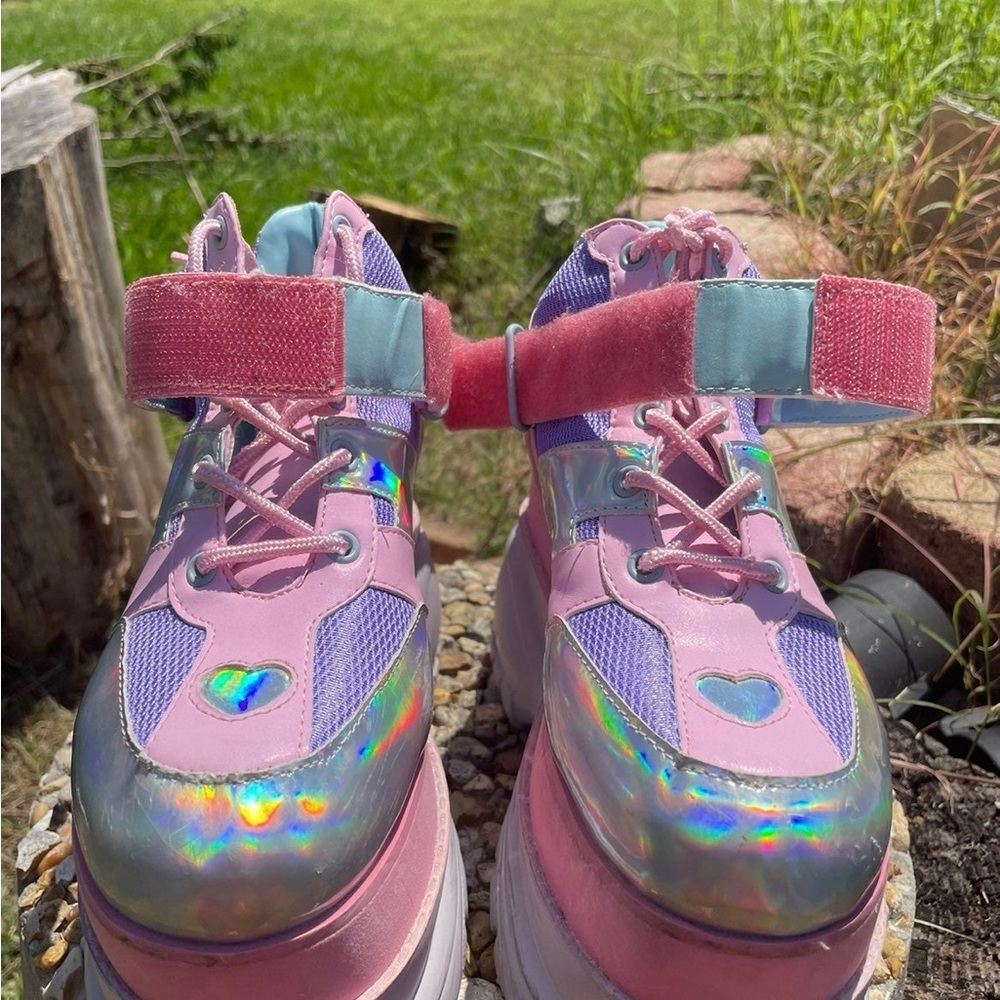 Dolls Kill Fairywalker Platform Sneakers - Picture 7 of 11